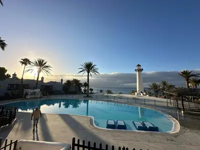 Piscina en o cerca de Apartamento Primera Línea de Playa