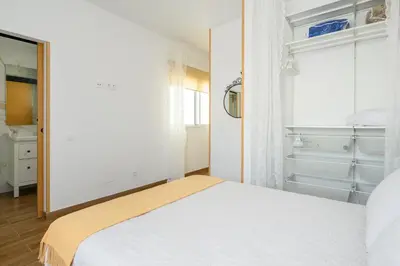 Cama o camas de una habitación en Rosales Canteras