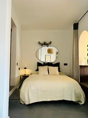 Cama o camas de una habitación en Casa Atlantica Agaete