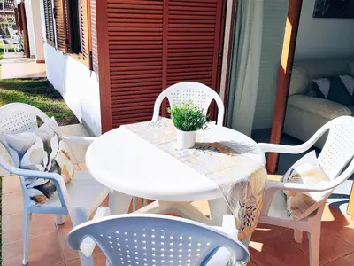 Zona de estar de Los Balandros 104 with terrace by SunHousesCanarias