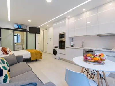 Una cocina o zona de cocina en Lava Beach Home By CanariasGetaway