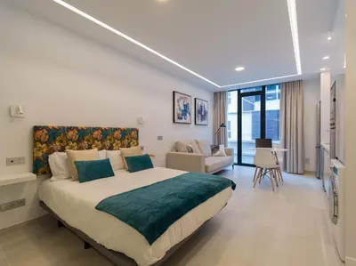 Cama o camas de una habitación en Colada Beach Home By CanariasGetaway