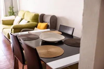Zona de estar de Deluxe Las Marinas Beach - by Gestión Vacacional Canarias