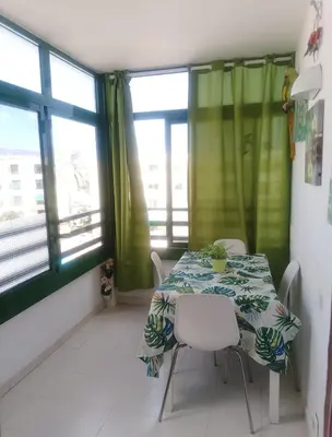 Zona de estar de Las Olas apartamentos