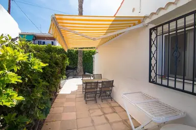 Un balcón o terraza de Bungalow in the heart of Arguineguín