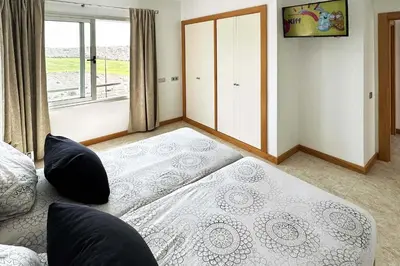 Cama o camas de una habitación en Salobre Vista Golf 8
