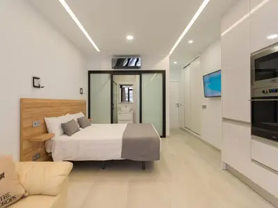 Cama o camas de una habitación en Cian Beach Home By CanariasGetaway