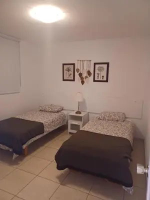 Cama o camas de una habitación en Apartamento en Puerto Rico,Mogan