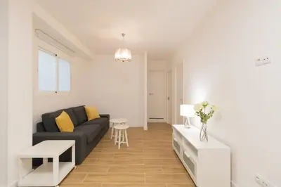 Zona de estar de Las Palmas Smart Rooms