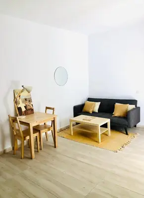 Zona de estar de Nomad Apartments Gran Canaria