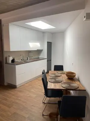Una cocina o zona de cocina en Apartamento Mirador del Almendro