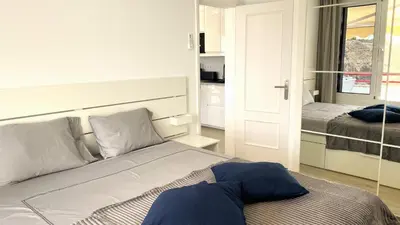 Cama o camas de una habitación en Inagua Sol apartment