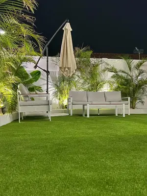 Jardín al aire libre en Bungalow 