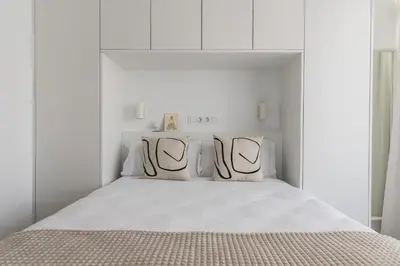 Cama o camas de una habitación en Home2Book Stylish Apartment Playa del Inglés
