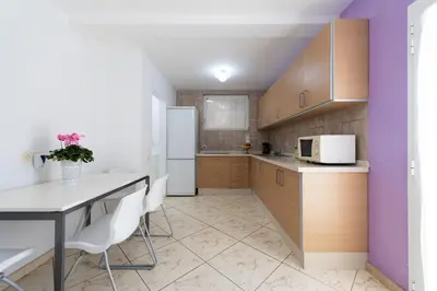 Una cocina o zona de cocina en Los Jardines del Cura
