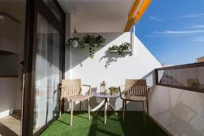 Un balcón o terraza de SWEET PARADISE 304 by Homestaygrancanaria