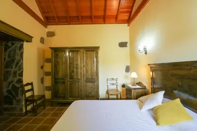Cama o camas de una habitación en Countryside Views House Teror