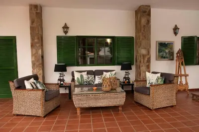 Zona de estar de Villa La Finca