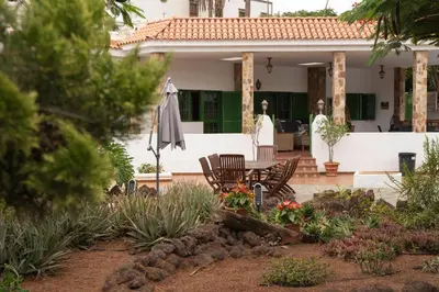 Jardín al aire libre en Villa La Finca