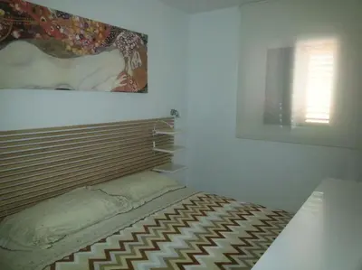 Cama o camas de una habitación en Appartamento Maspalomas Vista Golf con piscina