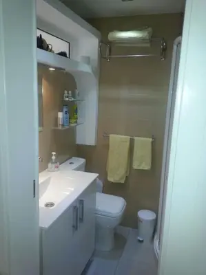 Un baño de Appartamento Maspalomas Vista Golf con piscina