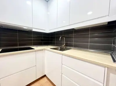 Una cocina o zona de cocina en Sea lover Home