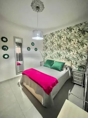 Cama o camas de una habitación en Teror Centro 1