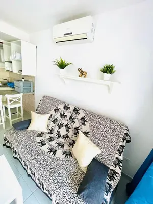 Cama o camas de una habitación en Maspalomas Casa Atlantico