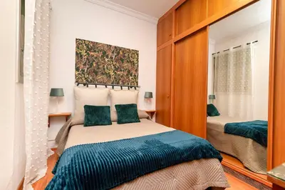 Cama o camas de una habitación en Teror Centro 2