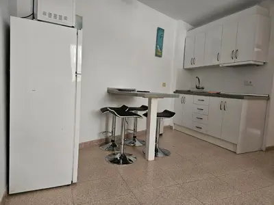 Una cocina o zona de cocina en Apartamento gonzalez arinaga