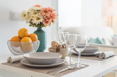 Comida en o cerca de este apartamento