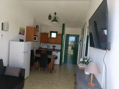 Una cocina o zona de cocina en Casa grandes vistas