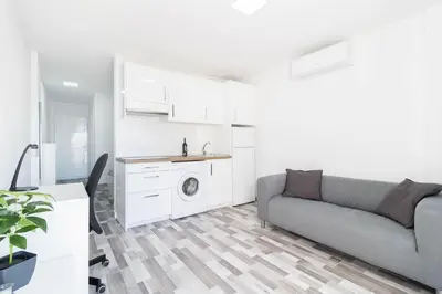 Una cocina o zona de cocina en El 303, relax en Playa del Ingles
