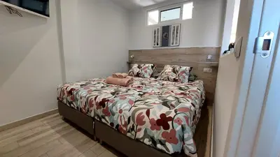 Cama o camas de una habitación en La Hermosita