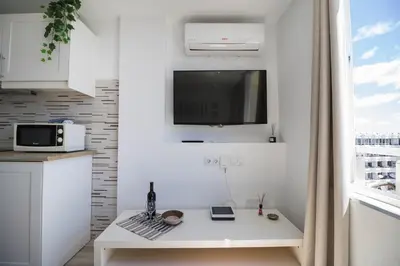 Una cocina o zona de cocina en La Hermosita