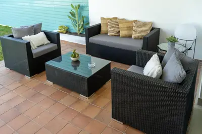 Zona de estar de Vivienda Vacacional Pasito Blanco 1