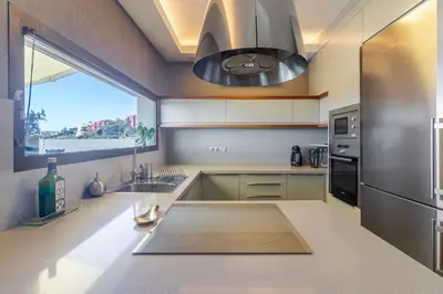 Una cocina o zona de cocina en Villa Al Alba