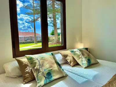 Cama o camas de una habitación en Los Balandros 106 by SunHousesCanarias