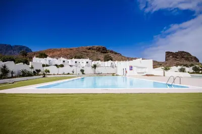 Piscina en o cerca de Casa Pizquito Agaete con piscina