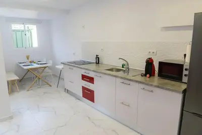Una cocina o zona de cocina en FAMILY VILLA Playa del Inglés by Canary Vacation Villas