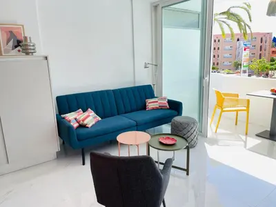 Zona de estar de Top-Apartment near Yumbo