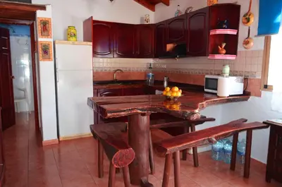 Una cocina o zona de cocina en Casa Sendero de Taidia