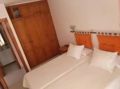 Cama o camas de una habitación en Casa Temis - Monsenor Apts