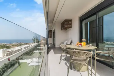 Un balcón o terraza de Home2Book Panoramic Views & Stylish Design Agaete