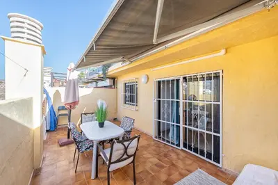 Un balcón o terraza de Sea la vi