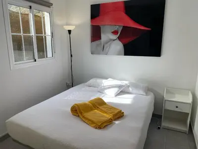 Cama o camas de una habitación en SUNNY CARMELITO DELUXE