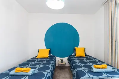 Cama o camas de una habitación en Mira Sunshine Suite
