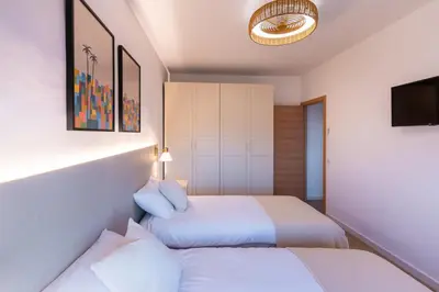 Cama o camas de una habitación en BlissHouse La Garita