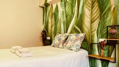 Cama o camas de una habitación en Click&Guest - Casa Sureste Gran Canaria