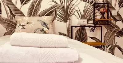 Cama o camas de una habitación en Click&Guest - Casa Sureste Gran Canaria